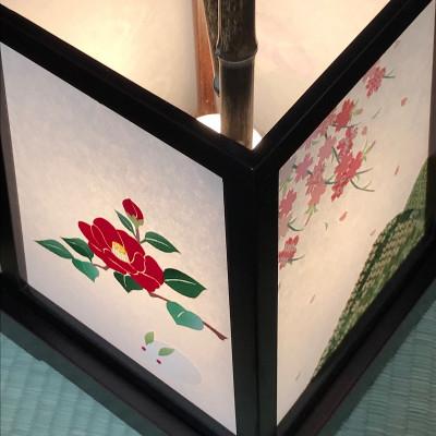 ふるさと納税 泉佐野市 正絹着物生地で作ったおしゃれな行灯 日本の四季 あんどん あかり 夢あかり 050F097 |  | 03