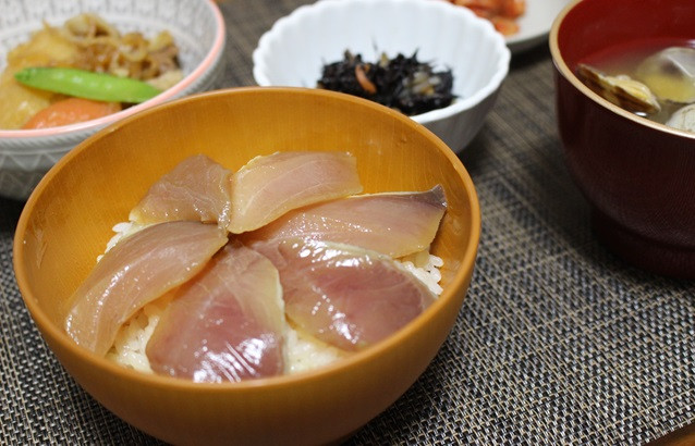 醤油たれ漬け丼の具です。