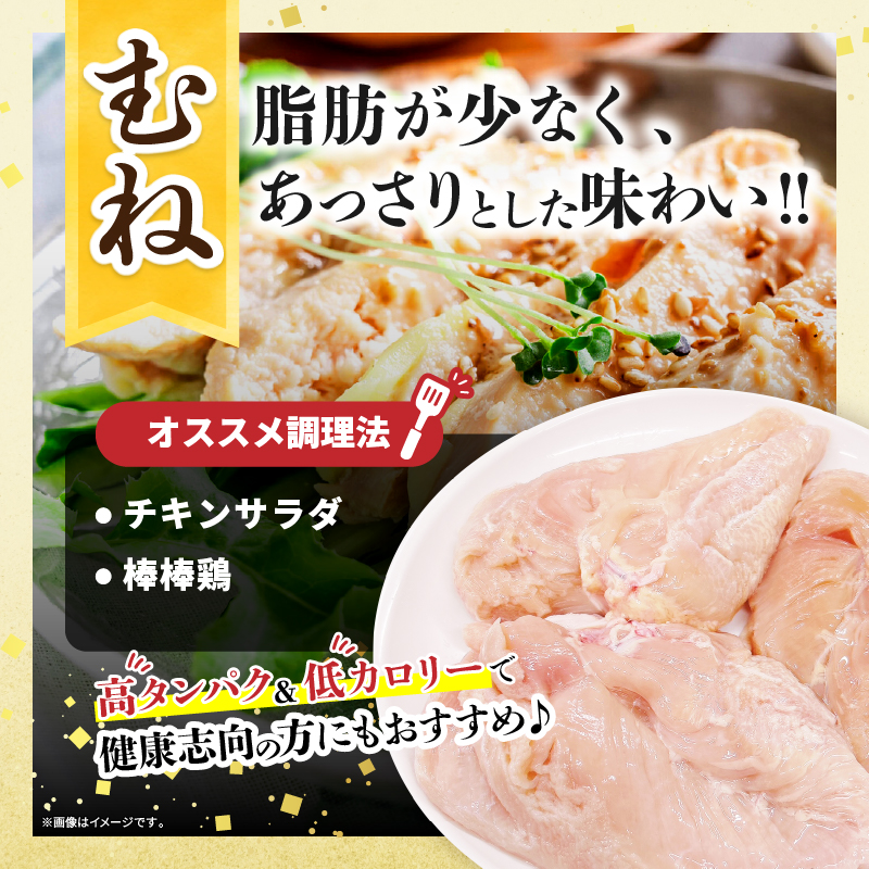 S-CA73-25_≪内容量が選べる≫ 宮崎県産 若鶏 もも むね セット 2kg 4kg 8kg 肉 鶏肉 とり 鳥 国産 真空パック おすすめ 人気 詰め合わせ おかず お弁当 唐揚げ 照り焼き_