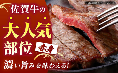 【肉の旨味を凝縮！】佐賀牛 赤身ステーキ 1kg 【がばいフーズ】A5ランク 佐賀牛[HCS089]