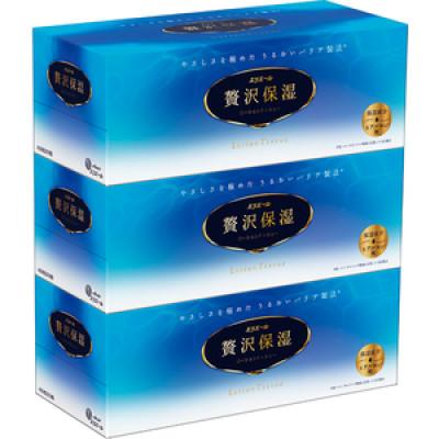 ふるさと納税 島田市 【発送月固定定期便】　エリエール　贅沢保湿　ローションティシュー　3箱×5セット　1月・7月　全2回