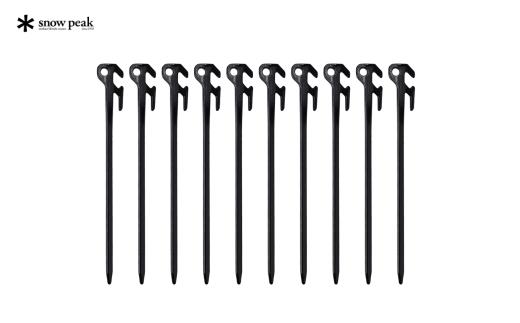 スノーピーク ソリッドステークデルタ 30 10本 ペグ キャンプ用品 アウトドア用品 R-403 【021S090】