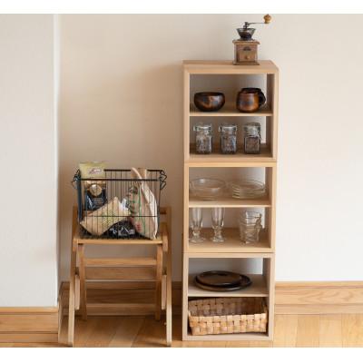 ふるさと納税 高山市 オークヴィレッジのユニット収納家具　たなKOBAKO〔国産材〕　TR4415 |  | 02