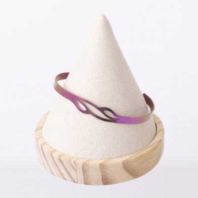 ふるさと納税 小牧市 純チタン製アクセサリー(バングル)ピンクグラデーション[065S07-01] |  | 01