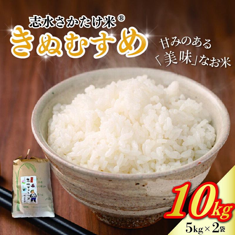 【ふるさと納税】 令和8年産 新米 きぬむすめ 10kg ( 5kg ×2袋) 志水さかたけ米 《2026年11月以降発送》 先行予約 国産 国産米 コメ おこめ ご飯 ごはん 京都府産 京都府産米 白米 お取り寄せ ギフト 贈答 贈り物 送料無料 ふるさと納税米 アイ農園 八幡 八幡市 京都
