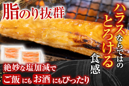 [12月14日決済分まで年内配送]スモークサーモン3～5P(計600g)＆塩サーモンハラス220g×10P B-09093