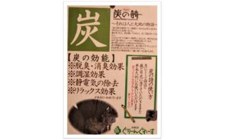 炭の詩「フェミニンバスケット」岩手県北上市　ぐりーんぐれーす　C0379