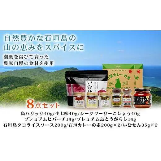 UY-2 石垣島海のもの山のものスパイス&オリジナル詰め合わせセットB