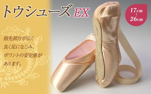 トウシューズEX バレエ ダンス ダンサー 手仕事 伝統 上質 F21K-252