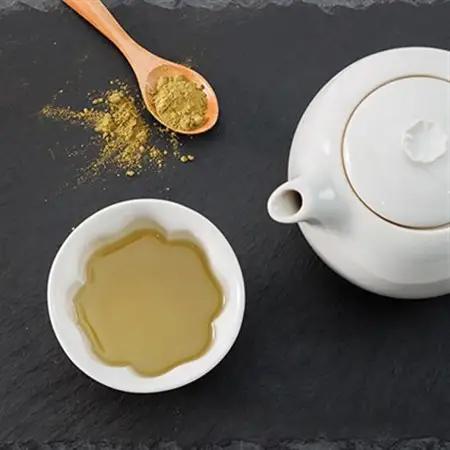 岡山県津山市産「シモン茶」セット(粉末・茶葉入り)【1418906】