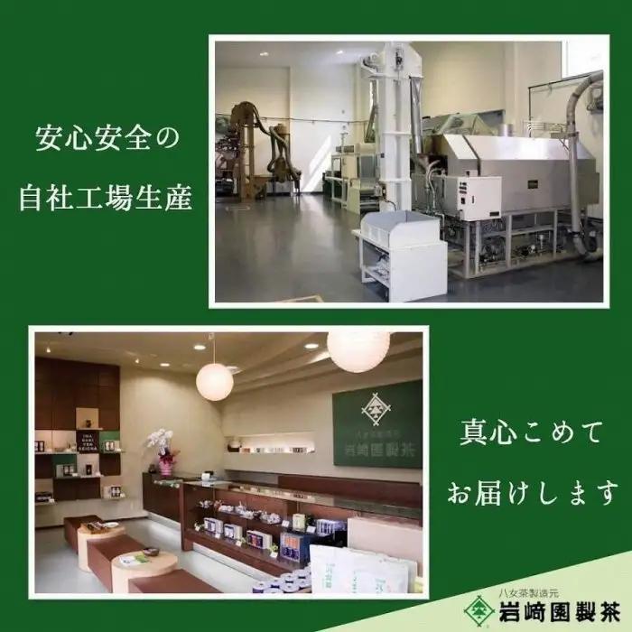 八女茶100％ ヒモ付き 上級煎茶 ティーバッグ （5g×18ヶ入 3袋）＜岩崎園製茶＞　075-021