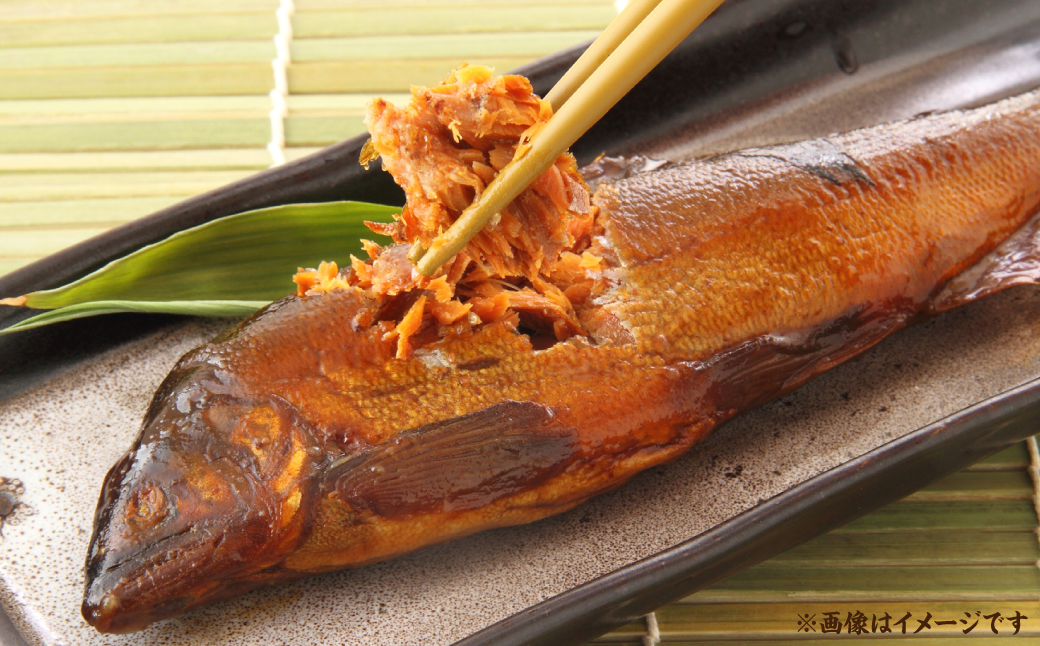 鮎の老舗頼藤商店「鮎の甘露煮（5尾入）小」 鮎 甘露煮 惣菜_イメージ2
