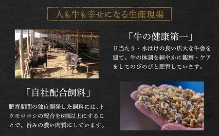 「なかやま牧場」ギフトセット(ロースすき焼用)〈M〉