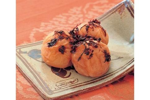 幸梅漬としそかつお梅のセット　計７００ｇ 梅干