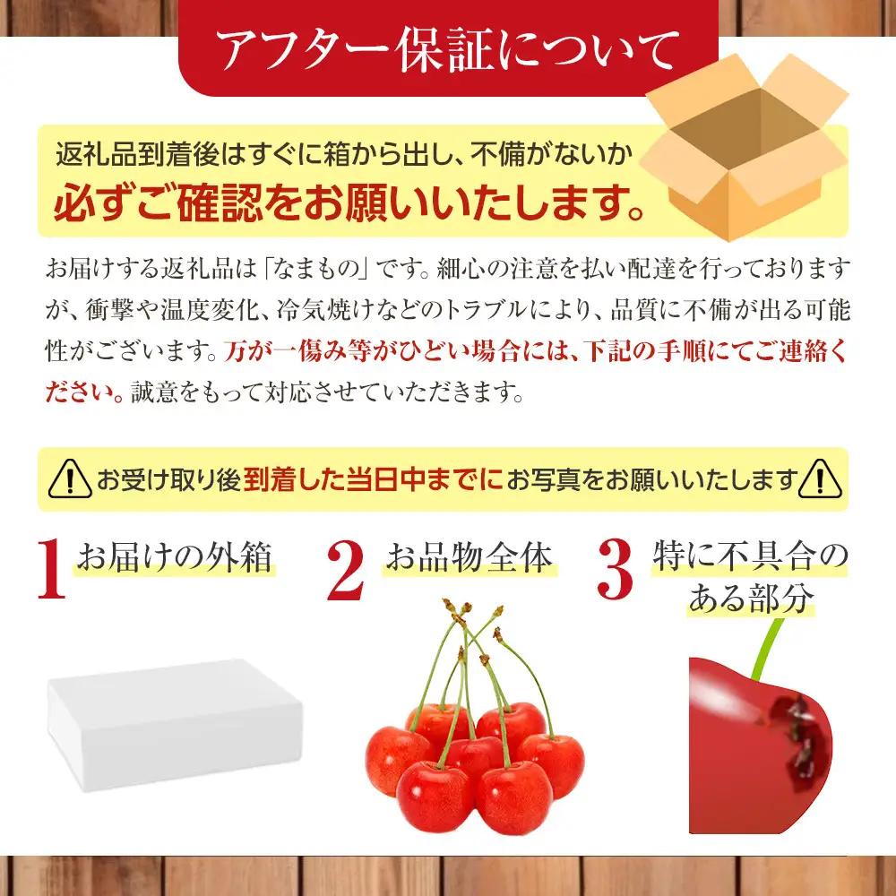 【先行予約】戸田果樹園 佐藤錦 Lサイズ1kg(500g×2パック) 手詰め（2026年7月上旬より発送開始予定）_05950