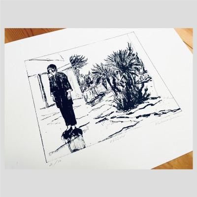ふるさと納税 多摩市 『VISION』KPM-003(版画作品) フレーム付き |  | 02