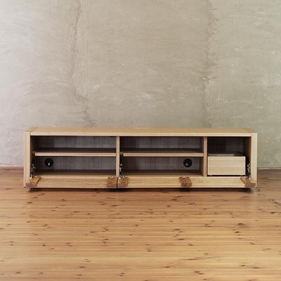 ふるさと納税 大川市 テレビボード　ZEBRA　150-ta　タモ　150cm　大川市　WAプラス |  | 02