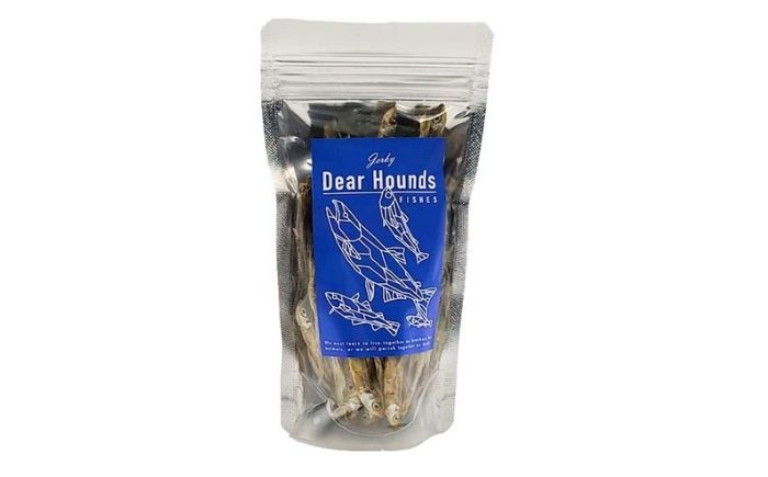 
                  愛犬・愛猫用おやつ 北海道産 ワカサギジャーキー 計200g（100g×2個） | ペットフード ペット用 ジャーキー ドッグフード おやつ | Dear Hounds [BOAE032]
                
