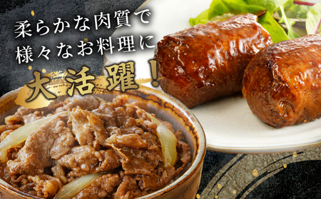生産者応援≪肉質等級4等級以上≫黒毛和牛赤身スライス(計500g) 肉 牛 牛肉 おかず 国産_T030-078-M