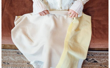 ストール CLEMATIS リバーシブル和紙ストール ( 折り返しポケット・イエロー ) レディース | 大判 ストール リバーシブル 和紙 おしゃれ シンプル マフラー 春夏 新潟県 五泉市 株式会