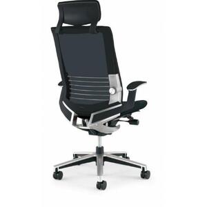 Mis2_コクヨチェアー　インスパイン(ダルグレー)・フローリング用（Vキャスター）　／在宅ワーク・テレワークにお勧めの椅子