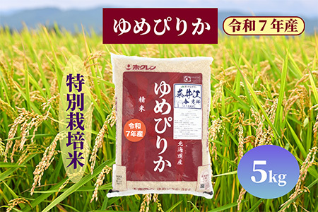 北海道奈井江町　特別栽培米　ゆめぴりか　5kg