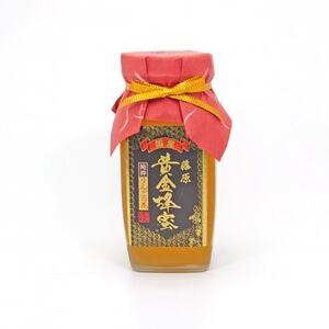 藤原 黄金蜂蜜「りんご」　550g_調味料 はちみつ  ハチミツ 蜂蜜_【1487807】