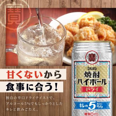 ふるさと納税 京都市 【タカラ】焼酎ハイボール「キレの5%」＜ドライ＞ 500ml×24本|焼酎 酎ハイ |  | 02