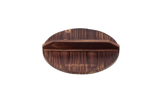 木蓋付きキャンプ焚火鍋 18cm 鍋 CAPTAIN STAG キャプテンスタッグ アウトドア用品 キャンプ用品 調理器具 【011S103】