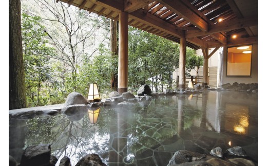 【白鷺湯たわらや】平休日1泊2食付　ペア宿泊券《和室》