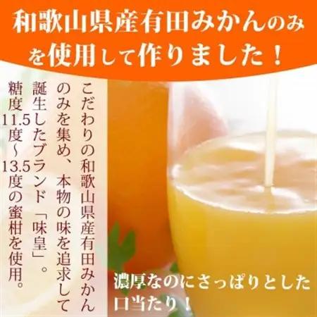 有田みかん果汁100%ジュース　「味皇」　720ml×2本【1216843】