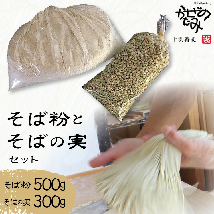 【ふるさと納税】 そば粉とそばの実セット