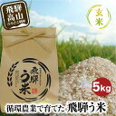 【ふるさと納税】【数量限定/先行受付】令和6年産 飛騨う米 玄米 5kg | 有機肥料100％ 米 お米 受賞米 米コン3年連続特別優秀賞受賞米 飛騨高山 株式会社拳 TR3201