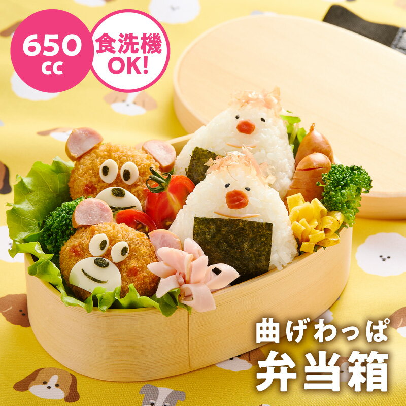 【ふるさと納税】曲げわっぱ弁当箱 1個 650cc ナノテックコーティング 木製 ランチボックス お弁当箱 わっぱ 弁当 和風 レディース メンズ 小判型 普段使い 食洗機対応 生活雑貨 日用品 容器 日本製 大阪府 泉佐野市 送料無料