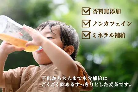 佐賀の麦茶 500ml×24本 無添加 ･ 無香料 香ばしい 《佐賀県産大麦焙煎 》 自然派 ビタミンC 香料カフェインゼロ 飲み物 飲料 大麦 国産 佐賀県産 水分補給 お茶 茶 焙煎麦 すっきり 