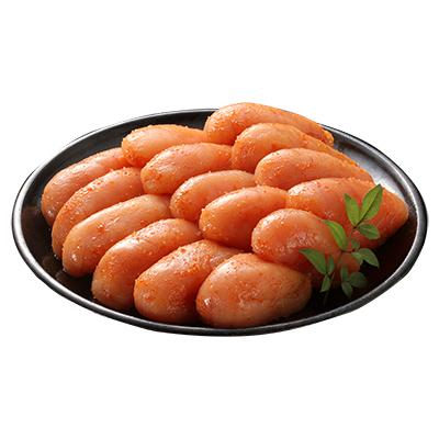 ふるさと納税 那珂川市 辛子明太子　切れ子【無着色・二段仕込】2kg(500g×4) 博多の味本舗