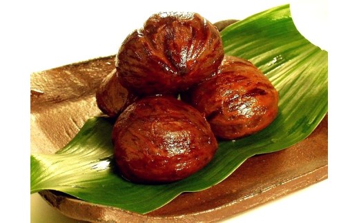 熊本県産大粒栗の渋皮煮150g×2袋×1箱