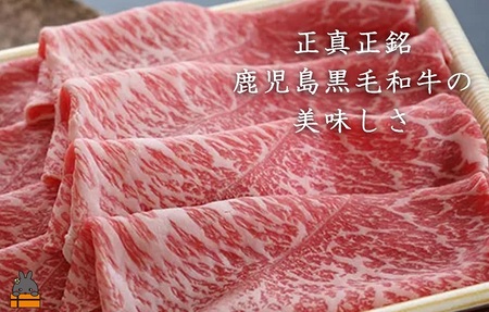 《年末お届け！》毎回約700頭から厳選された 鹿児島黒毛和牛 モモしゃぶしゃぶ 1000g ( 12月配送 年末 年始 お正月 厳選 プレミアム 高品質 鹿児島黒毛和牛 黒毛和牛 牛肉 赤身 スライス
