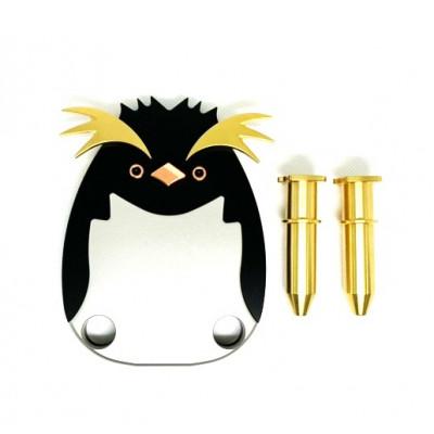 ふるさと納税 岐南町 Rockhopper　Penguin(ブラック)　スマホスタンド |  | 02