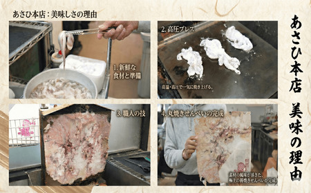 たこせんべい 5袋 (1枚入)  あさひ本店 セット せんべい 江ノ島 