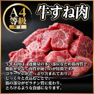 飛騨牛 牛すね肉 角切り 約400g 訳あり【冷蔵便】A4～A5等級【配送不可地域：離島】【1634638】