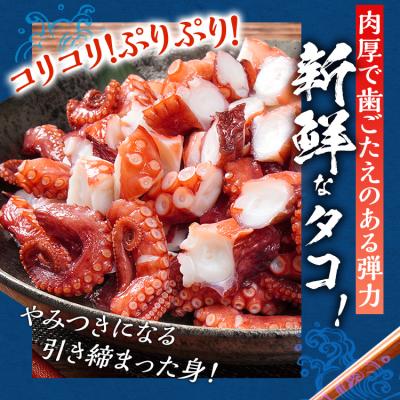 ふるさと納税 古賀市 九州産 真蛸の丸ダコ 3パック |  | 01