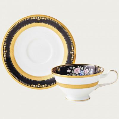 ふるさと納税 伊万里市 【イブニングマジェスティ】ティーコーヒー碗皿