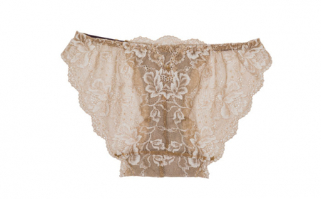 【履き心地もデザインも】ショーツ単品 フルバック champagne gold シャンパンゴールド  yvesju イヴジュ イヴジュビリー ブラジャー ノンワイヤー ナイトブラ 育乳 下着 ランジェ