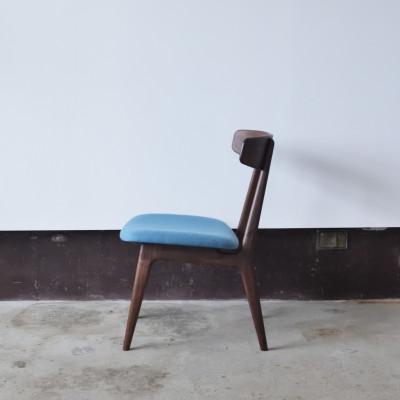 ふるさと納税 小野市 ダイニングチェア　01　ウォールナット　水色 |  | 02