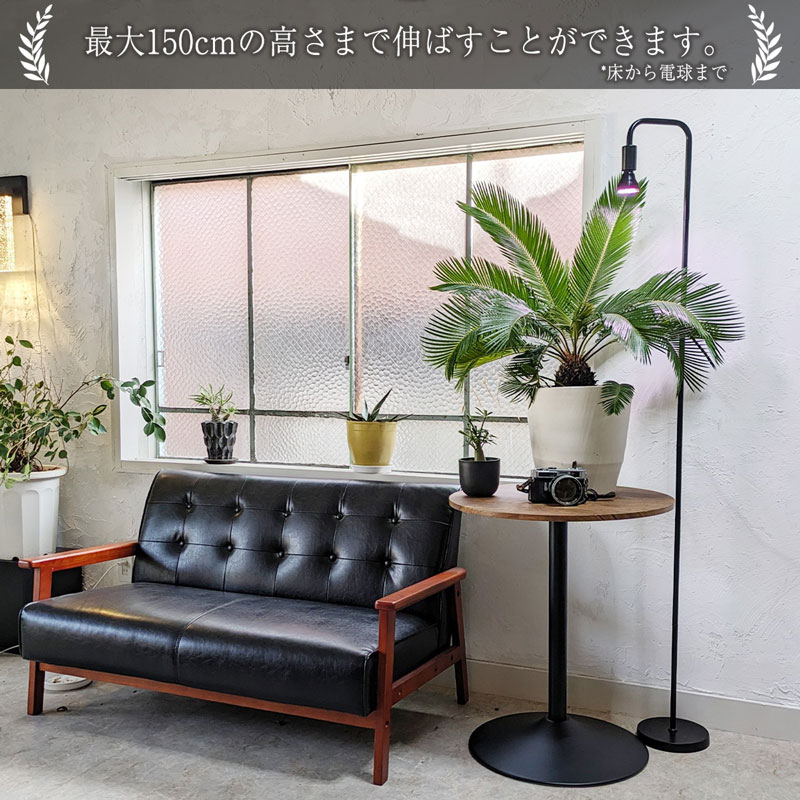 植物育成LEDライト|Stand-PL 5W 植物 育成 LED ライト Stand-PL 高さ 調整可能 シンプル インテリア 雑貨 植物ライト 育苗 スタンド 日照不足 光合成 観葉植物 多肉植物