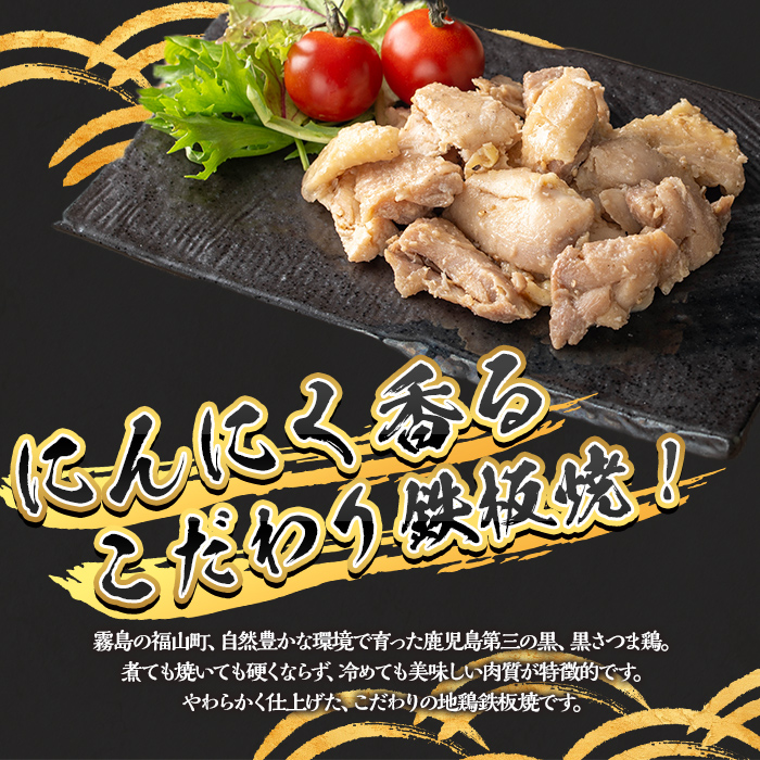 K-548 霧島黒さつま鶏 やわい鉄板焼(120g×4パック)【ビッグバード・カピリナ】 霧島市 国産 鶏肉 鳥肉 鶏むね肉 部位ミックス 肉 とりにく タンパク質