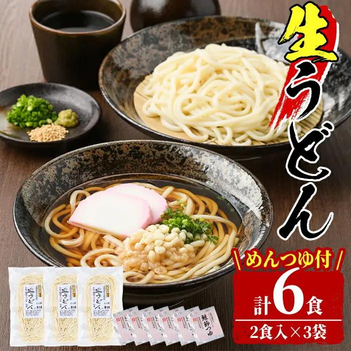 生 うどん 6人前 めんつゆ付き【日の出食品】A7065