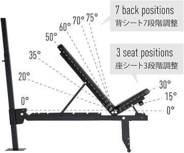 KENSUI kaku 専用トレーニングベンチ アイボリー TW018IV_OS139-0011