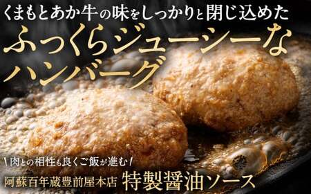 阿蘇プレミアムハンバーグ 150g×10個（合計1.5kg）くまもとあか牛 ハンバーグ 惣菜 冷凍 調理済み レンチン ハンバーグ はんばーぐ